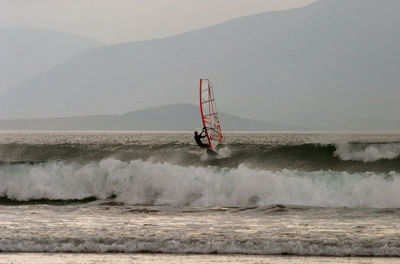 Windsurfer at Brandon Bay, Dingle