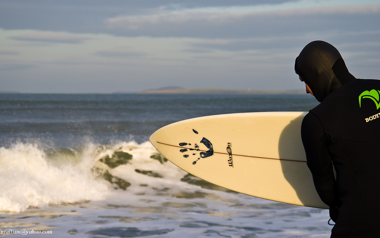 ready to surf, Strandhill