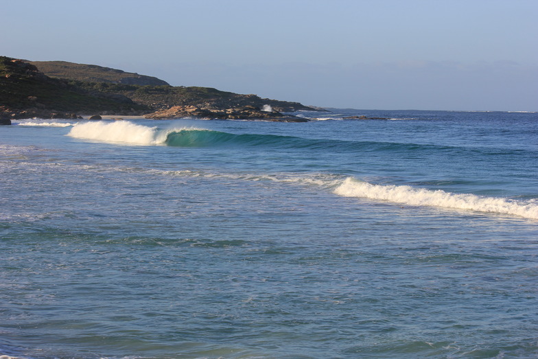 usual small peaks on a low swell., Redgate