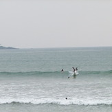 The perfect place for beginners to learn to surf because there is only sand and no coral in this bay, Weligama