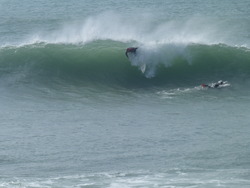 Sunday Surfers, Porthleven photo