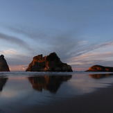 Wharariki Beach