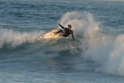 Surfing in Gouritsmond, Gourits Mouth