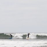 mom daughter drop in Hobuck Beach, Hobuck/North Coast