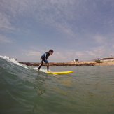 Surfing at Devils Rock Morocco, Devil's Rock