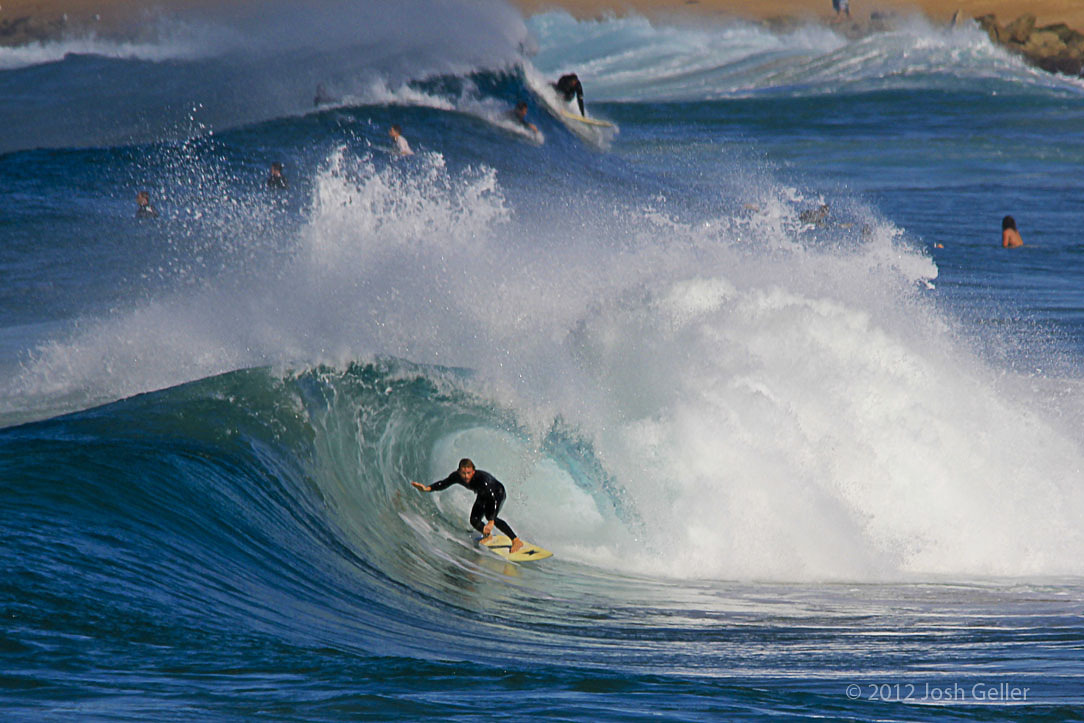Barrels at the Bra, Maroubra Beach