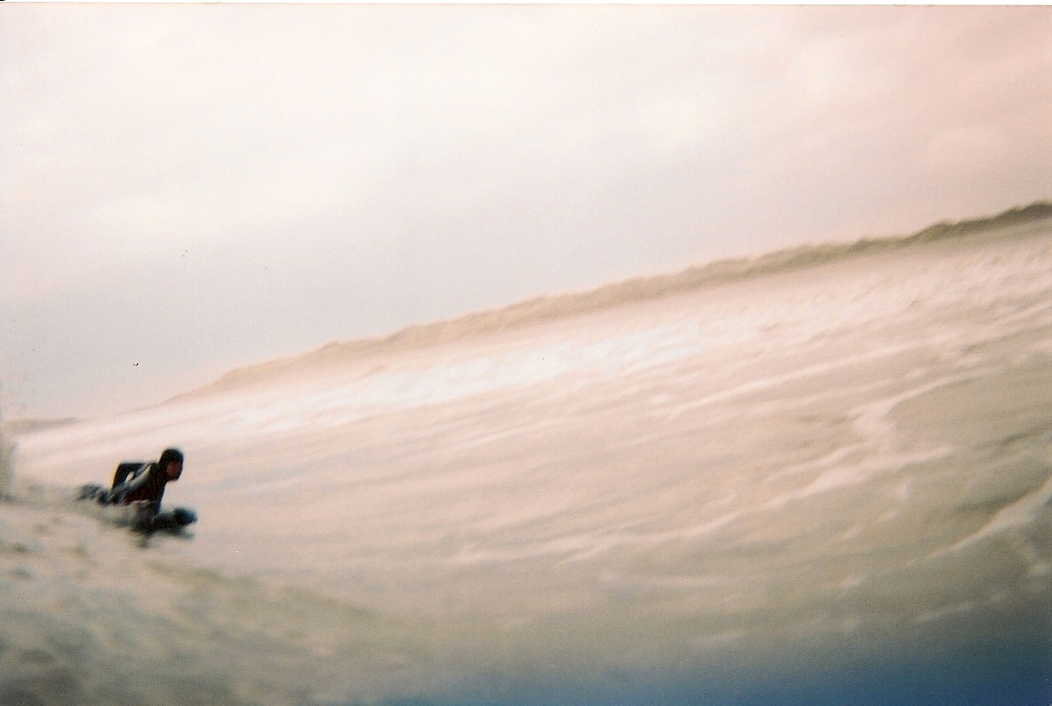 on the shoulder, Llangennith