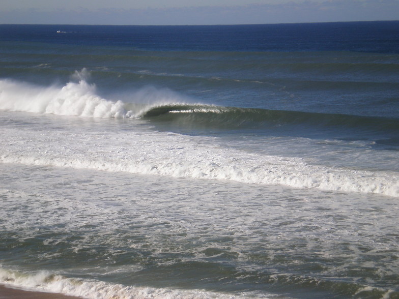 Empty big barrels at The Cliff