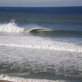 Empty big barrels at The Cliff