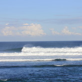 The spread, left or right at surfers point.
