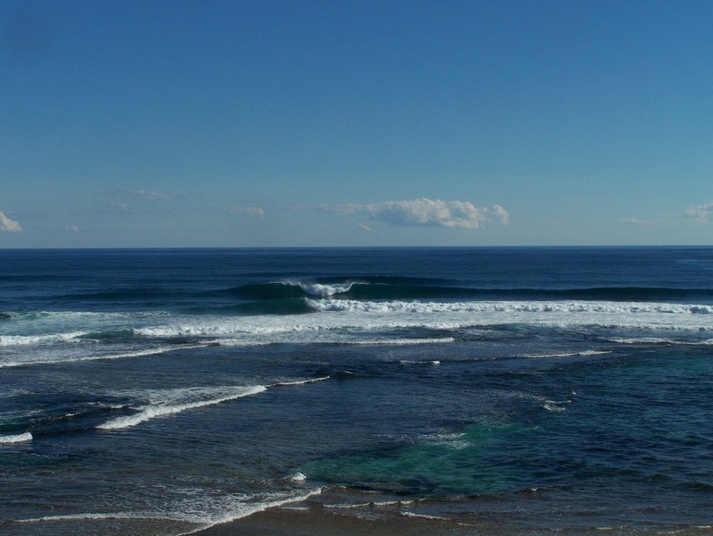 just over from main break, Southside