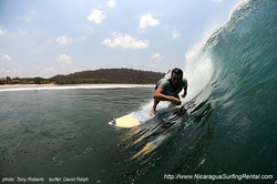 Surfing Nicaragua, Playa Colorado photo