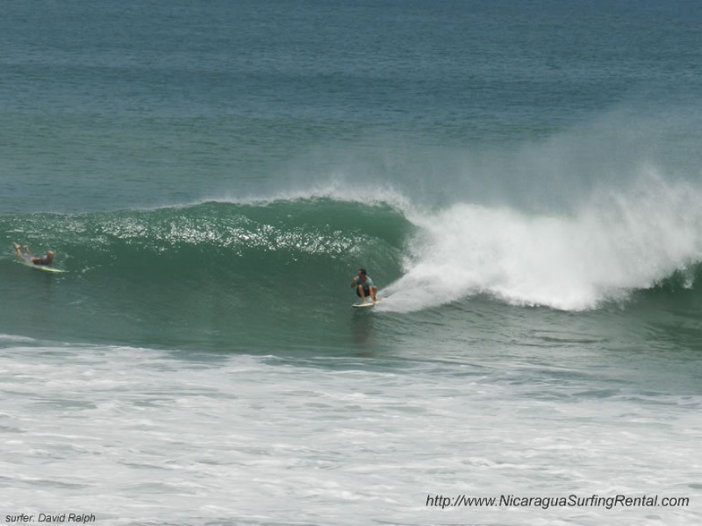 Surfing Popoyo, Nicaragua