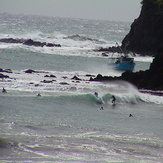 south end medlands beach / big SE swell 