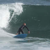 bottom turn, Punta Rocas