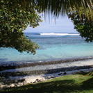 View from the fale, Aganoa Beach
