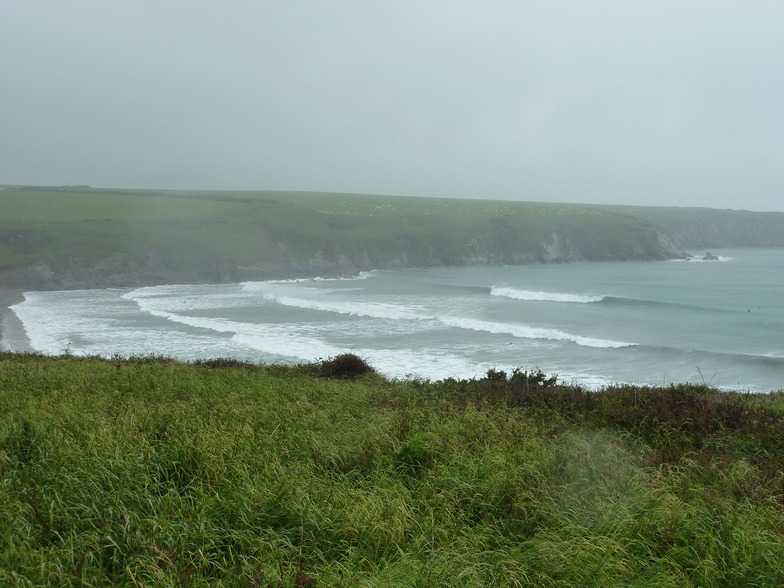 Abermawr surf break