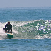 Glassy morning, Bolinas Jetty