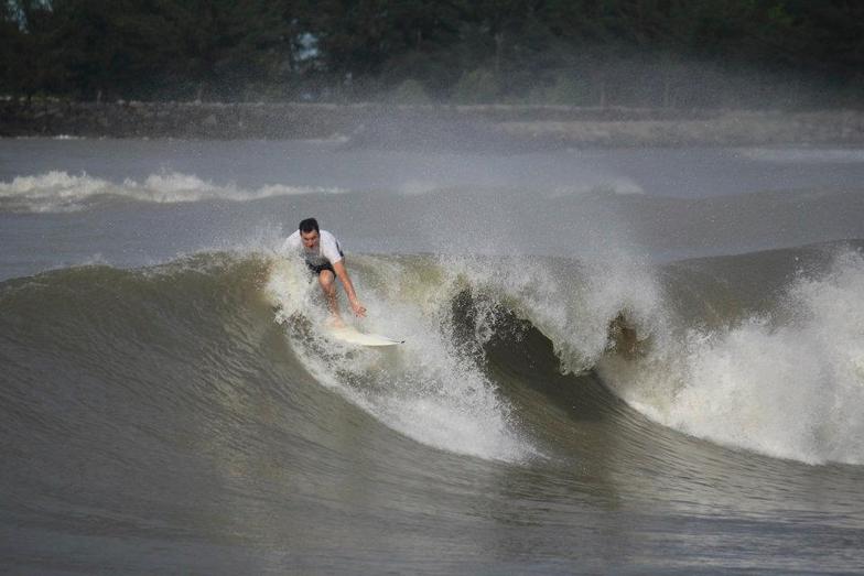 Tungku Beach or KM26 surf break