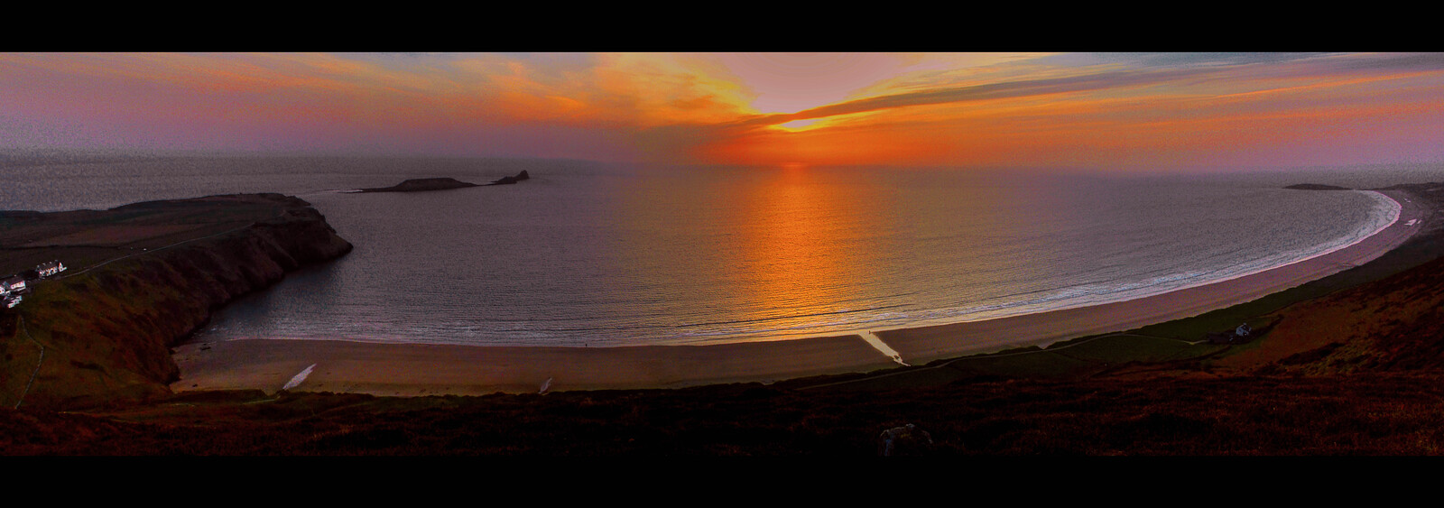 Enaid y Ddraig...., Llangennith