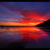 If horizons collide...., Oxwich Bay