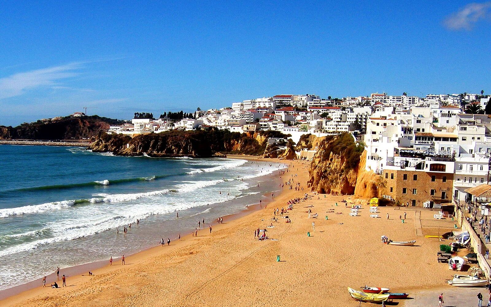 Albufeira beach