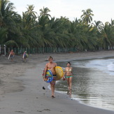 Early morning walk in paradise., La Saladita