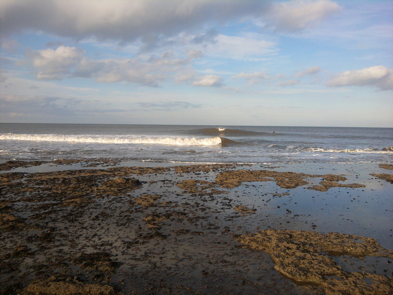 Staithes surf break