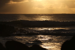 Sunset on the Hava, Motu Hava photo