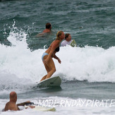 Isaac Waves, Lake Worth Pier