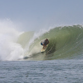 on the foamball, Puerto Sandino