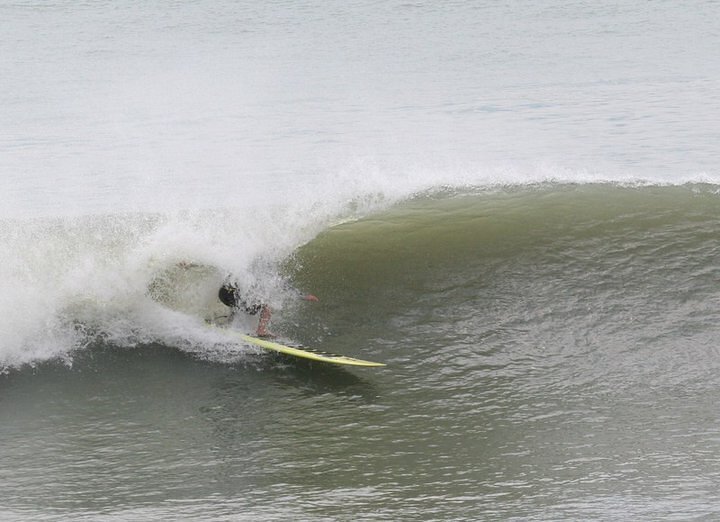 getting tubed..., St Augustine Beach Pier