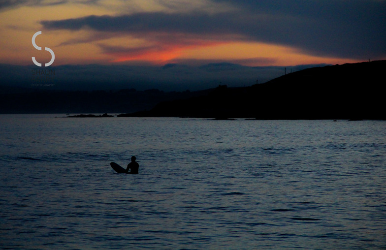 Sunset on inch, Ballycotton