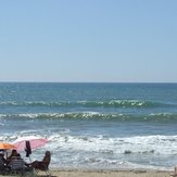 Calitas Surf waves, Playa de Tres Piedras