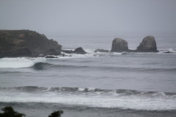 Punta de Lobos as seen from the highway photo