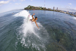 Surfing Kewalos photo