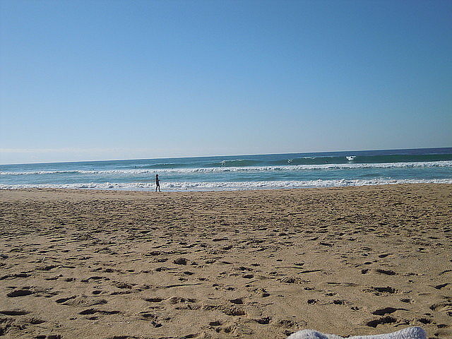 palmar glassy, Playa El Palmar