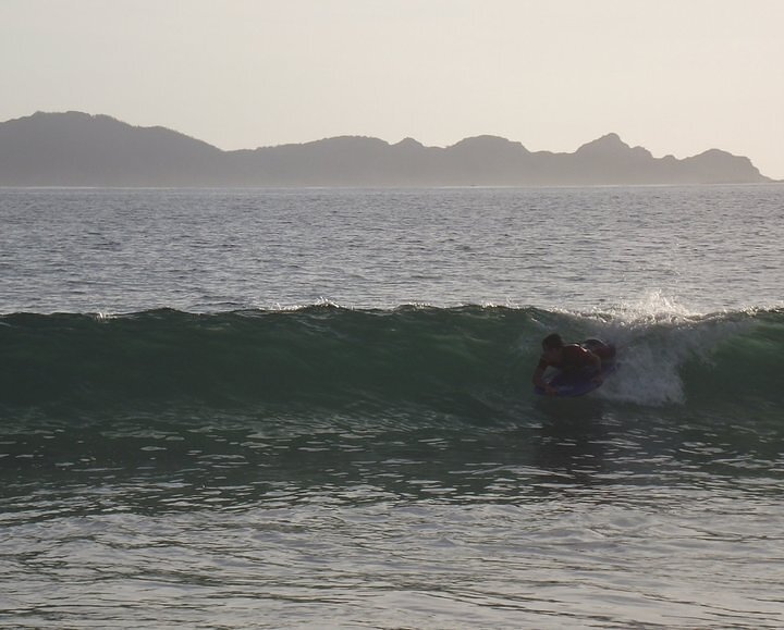 Daniel Cáceres, Playa de Nerga