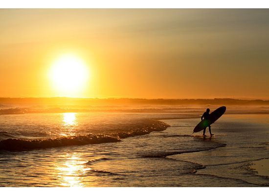 A Sunset Surf, Woolamai