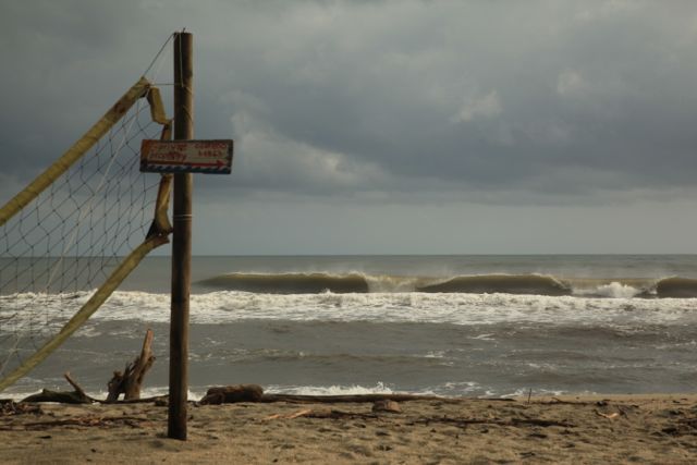 Caribbean atmosphere, Costeño Beach