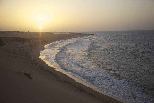 Where the sand meet the sun that meets the sea, Dunas de Taroa