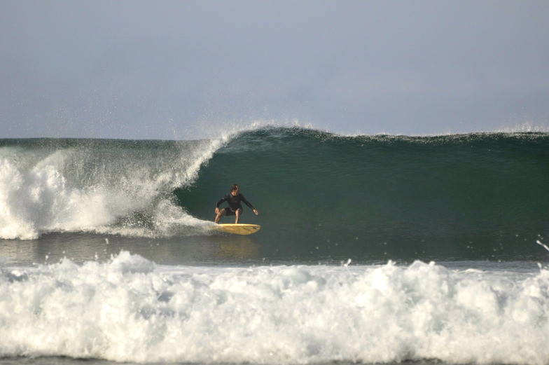 single fining, Punta Conejo