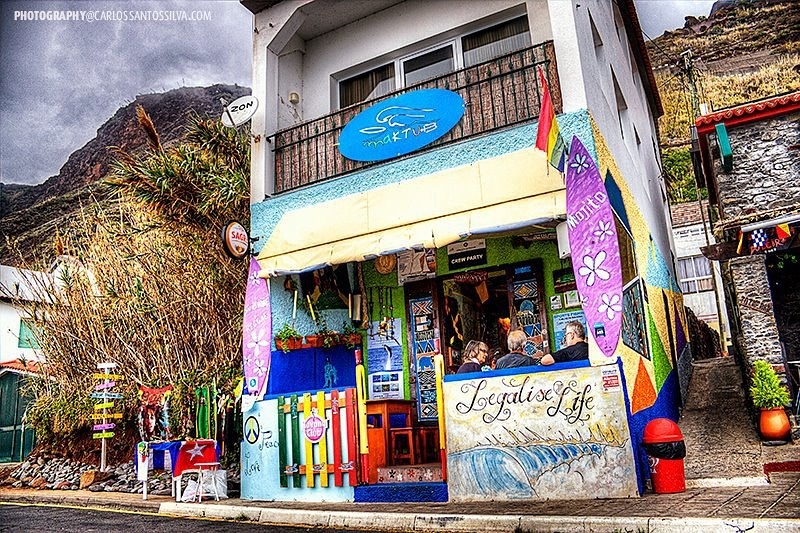 Surf shop Bar, Paul do Mar