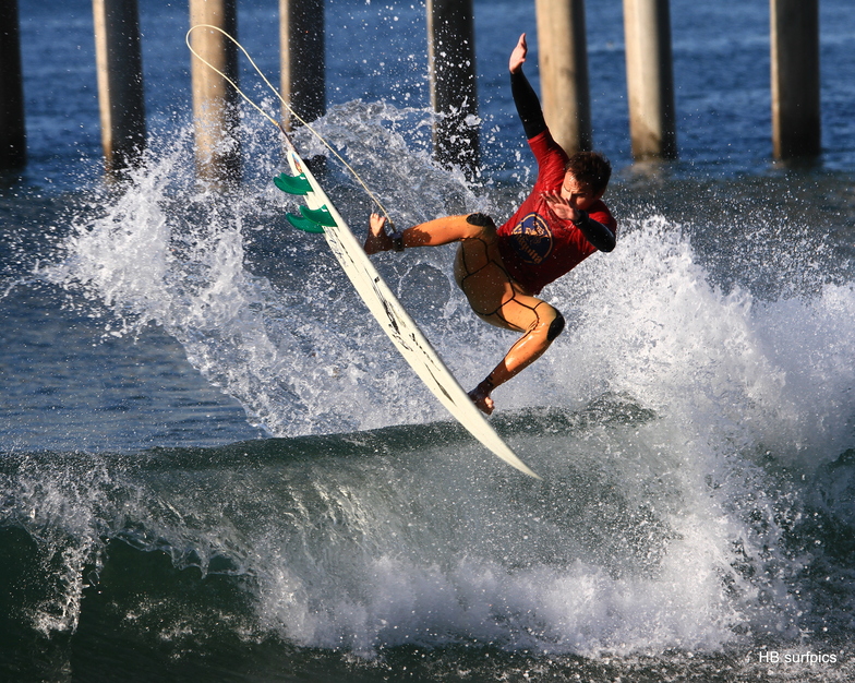 Huntington Beach surf break