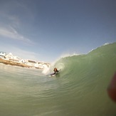 Bodyboarding little bay