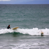 Catching a wave, Colac Bay