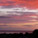 Pink Sunrise, Red Beach