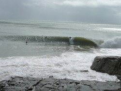 Everybody's fave QLD style. Tail end of ground swell, Noosa - First Point photo