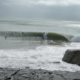 Everybody's fave QLD style. Tail end of ground swell, Noosa - First Point