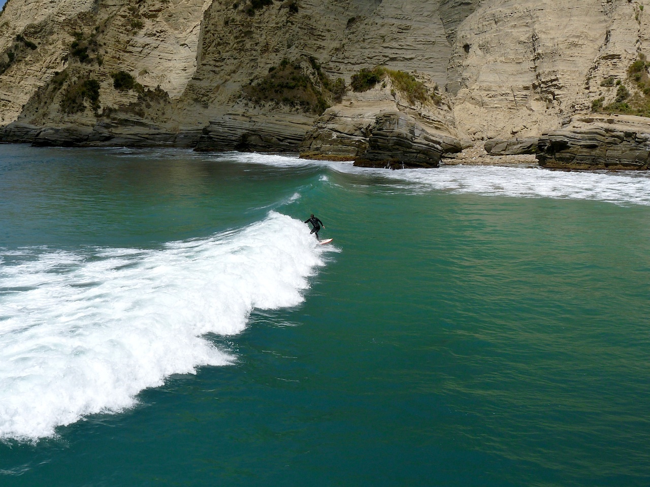 Left from the wharf, Tolaga Bay
